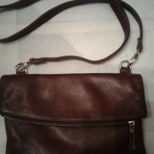 Elie Handbag Women's Leather, brown,